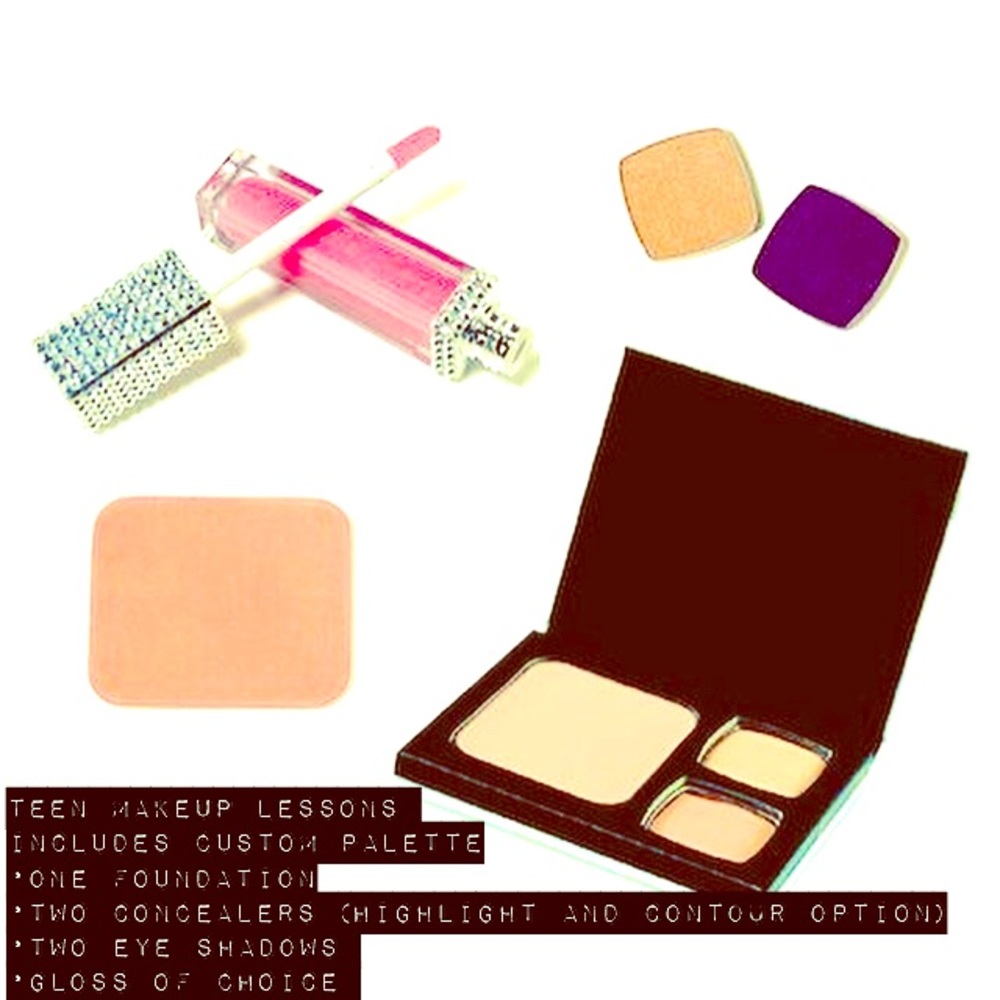 Teen custom cosmetics palette
